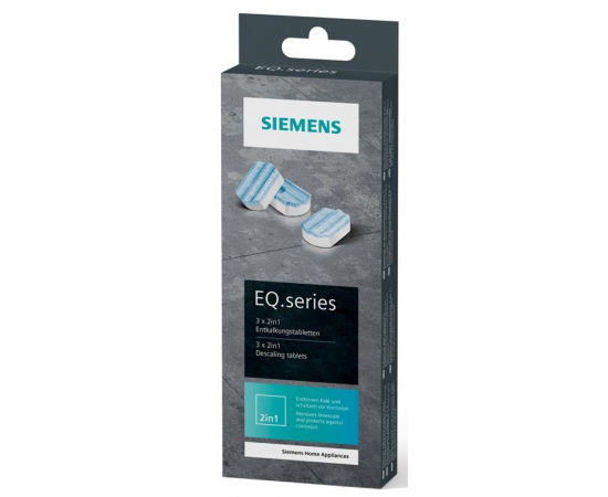 Siemens Таблетки від накипу для кавоварок TZ80002N - 3 шт. в упаковці в Києві, Україні