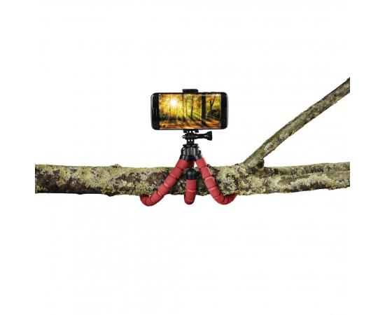 HAMA Flex для смартфонів і GoPro, 26 см, червоний, зображення 8 в Києві, Україні