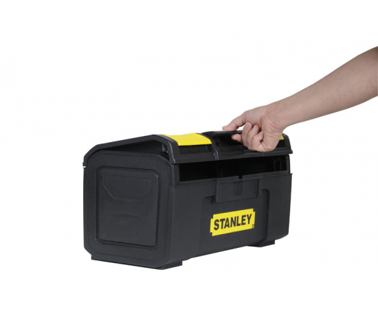 Stanley Ящик инструментальный "Basic Toolbox" пластмассовый 39,4 x 22 x 16,2 см (16"), изображение 6 в Киеве, Украине