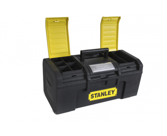 Stanley Ящик инструментальный "Basic Toolbox" пластмассовый 39,4 x 22 x 16,2 см (16"), изображение 3 в Киеве, Украине