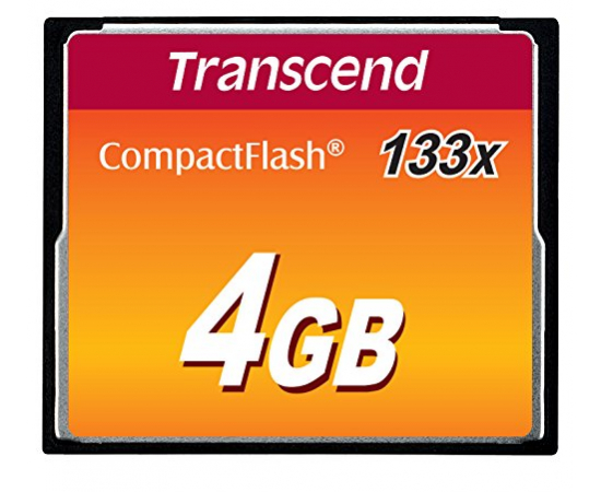 Transcend 133x CompactFlash (Standard)[TS4GCF133] в Києві, Україні