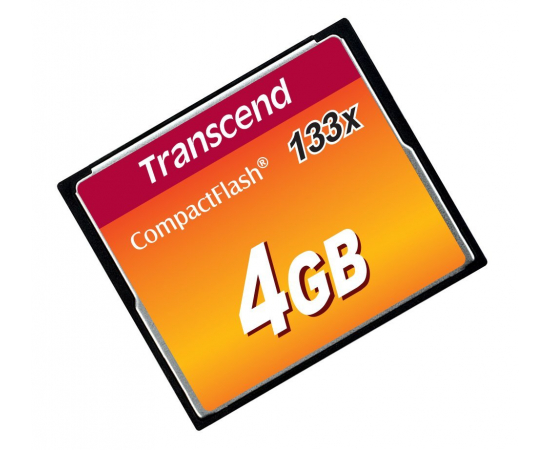 Transcend 133x CompactFlash (Standard)[TS4GCF133], зображення 3 в Києві, Україні