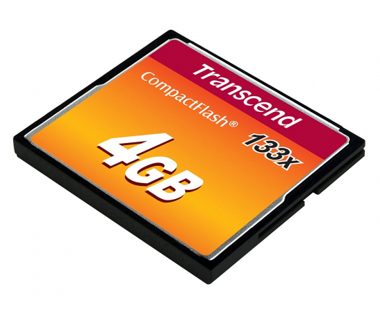 Transcend 133x CompactFlash (Standard)[TS4GCF133], зображення 2 в Києві, Україні