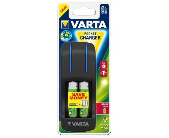 VARTA Pocket Charger + 4AA 2100 mAh NI-MH в Києві, Україні