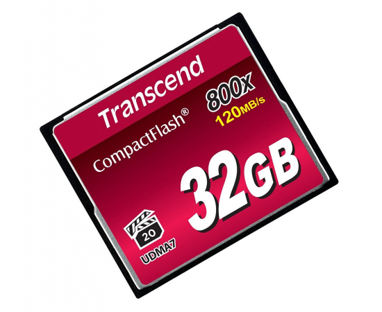 Transcend 800x CompactFlash (Premium)[TS32GCF800], изображение 3 в Киеве, Украине
