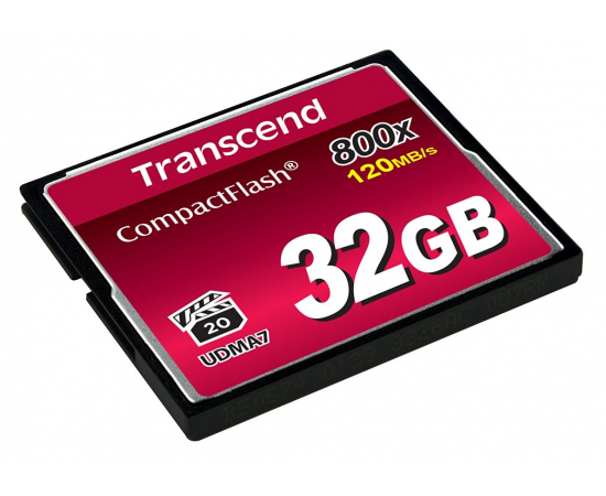 Transcend 800x CompactFlash (Premium)[TS32GCF800], зображення 2 в Києві, Україні