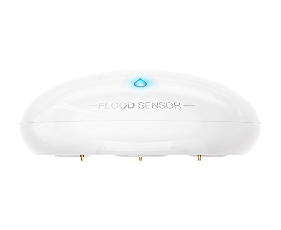 Fibaro Умный датчик протечки воды Flood Sensor, Z-Wave, 3V CR123A, 12-24V DC, белый, изображение 2 в Киеве, Украине