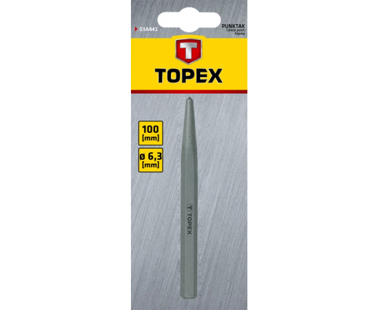 Topex 03A441 Кернер 6.3 х 100 мм, зображення 2 в Києві, Україні