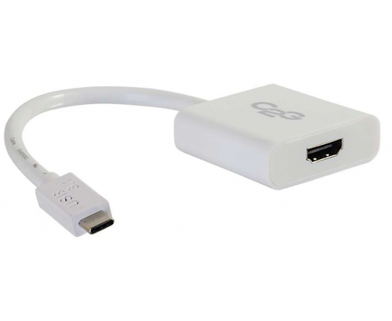 C2G Адаптер USB-C на HDMI білий, зображення 3 в Києві, Україні