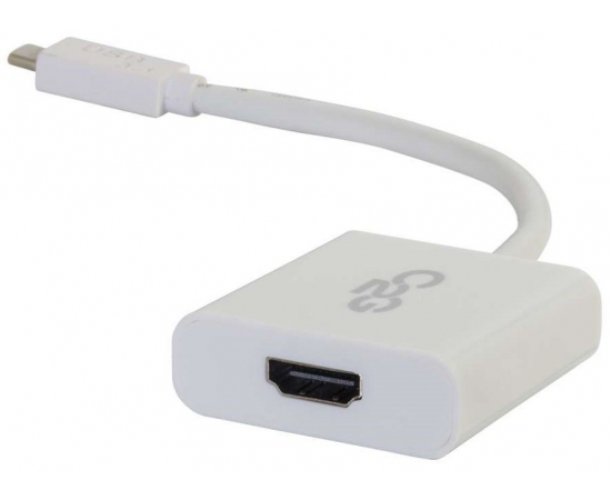 C2G Адаптер USB-C на HDMI білий, зображення 2 в Києві, Україні