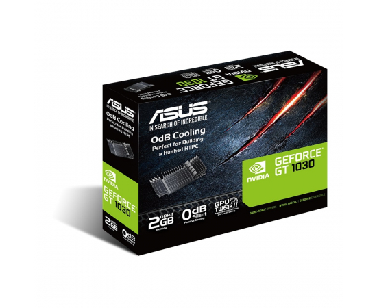 ASUS Вiдеокарта GeForce GT1030 2GB GDDR4 low profile silent, зображення 4 в Києві, Україні