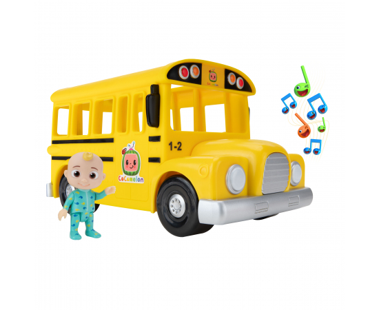 CoComelon Ігровий набір Feature Vehicle Жовтий Шкільний Автобус зі звуком, зображення 31 в Києві, Україні