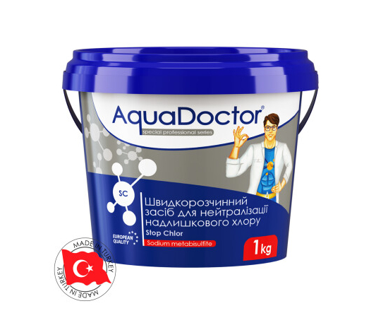 AquaDoctor SC Stop Chlor - 1 кг. в Киеве, Украине
