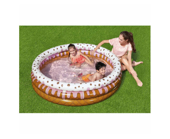 Дитячий надувний басейн Bestway 51144 (160x38см) морозиво з фруктами, зображення 5 в Києві, Україні