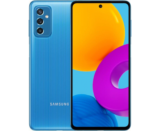 Samsung Смартфон Galaxy M52 (M526) 6/128GB Dual SIM Light Blue в Києві, Україні