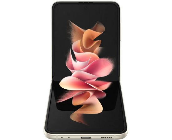 Samsung Смартфон Galaxy Flip 3 (F711) 8/128GB Cream, зображення 5 в Києві, Україні