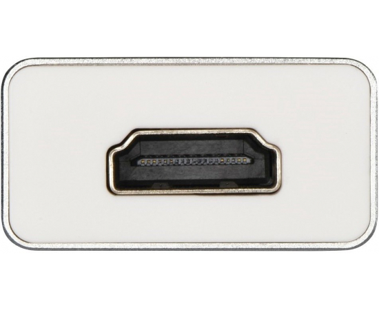 HAMA USB-C хаб Aluminium 2x USB-A, USB-C, HDMI Silver, зображення 3 в Києві, Україні