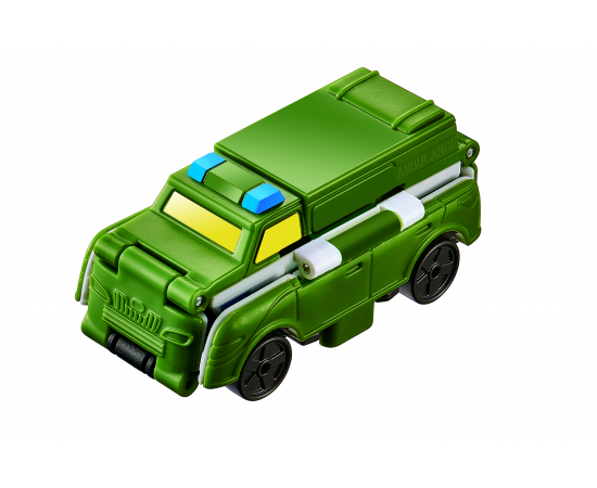 Flip Cars Машинка-трансформер 2 в 1 Вантажівка зв'язку і Військова швидка допомога, зображення 3 в Києві, Україні