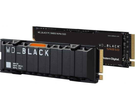 WD Твердотільний накопичувач SSD M.2 NVMe PCIe 4.0 4x 2TB SN850 RGB Black 2280 + HC, зображення 6 в Києві, Україні