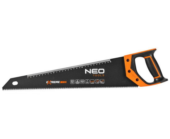 Neo Tools Ножовка по дереву, Extreme, 450 мм, 7TPI, PTFE в Киеве, Украине