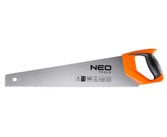 Neo Tools Ножівка по дереву, 500 мм, 7TPI в Києві, Україні